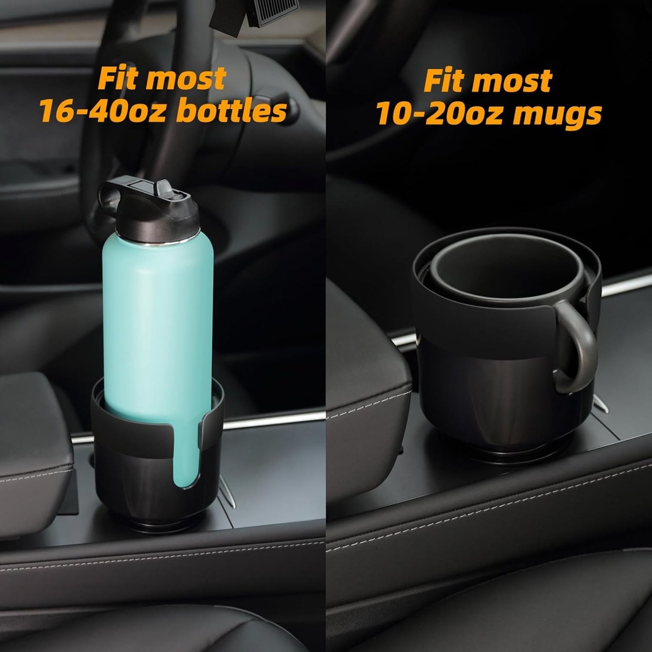 Make oversized drink containers fit more easily