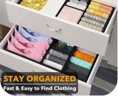 Divide drawers instead of letting small items pile up