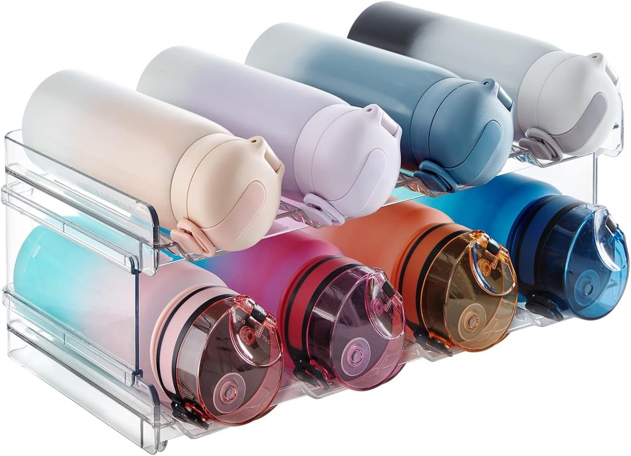 Create a defined zone for reusable bottles